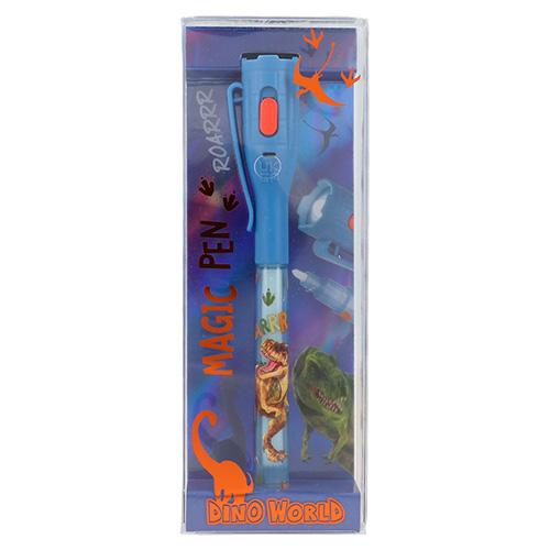 Magiczny flamaster ze światłem Dino World blue