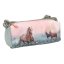 School pencil case tube with loop Miss Melody Romantic Fields