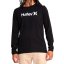 Herren-T-Shirt Hurley Washed One and Only - Farbe: Schwarz, Größe: L