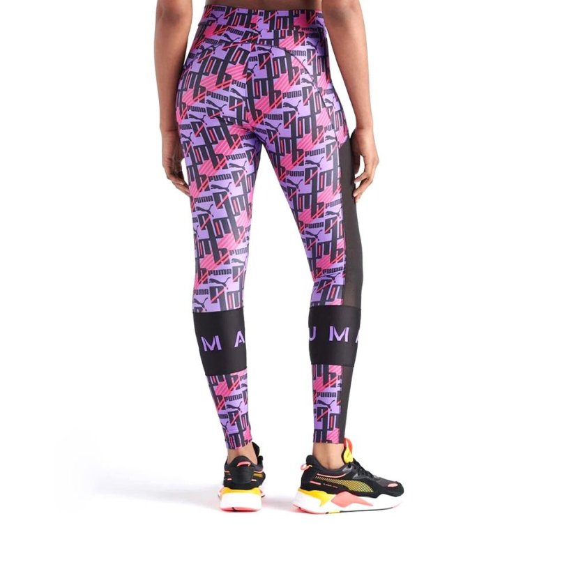 Puma XTG AOP női leggings - Szín: Lila, Méret: M