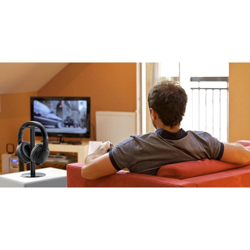 TV headphones with BT 5.3 Meliconi HP Flash Evo 497334 black