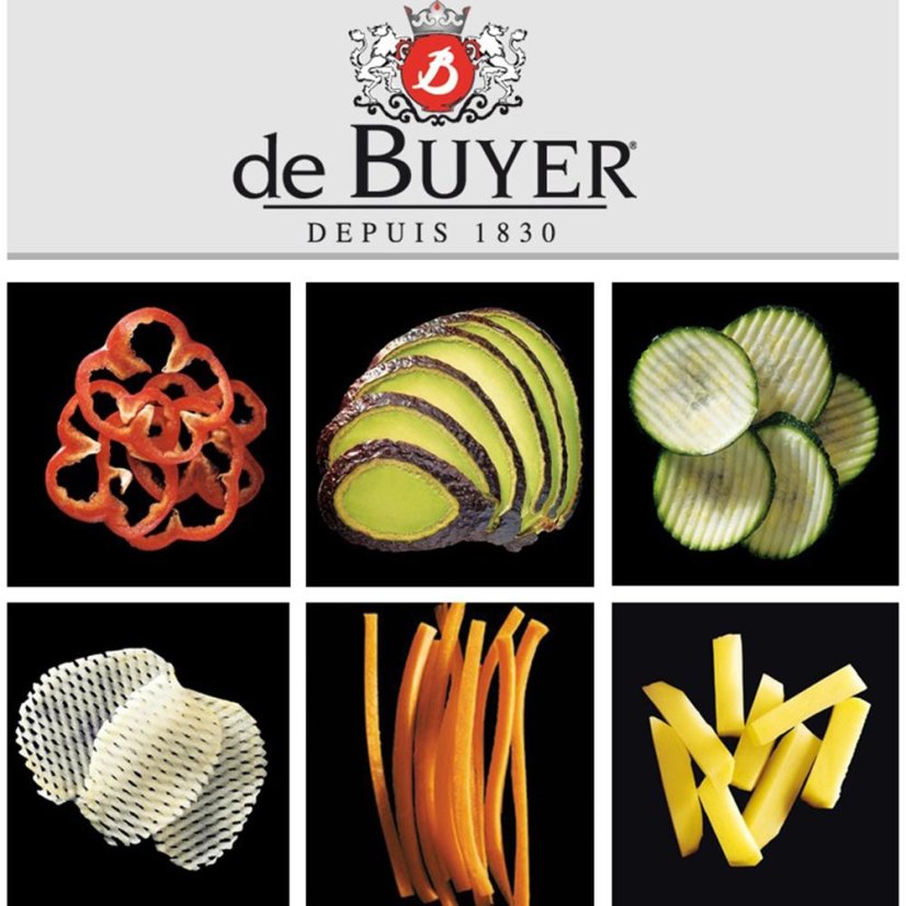 de Buyer REVOLUTION MASTER 2012.41 stainless steel slicer