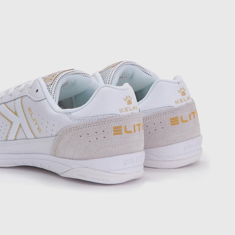 Sálová obuv Kelme Elite - Barva: Bílá, Velikost: 41
