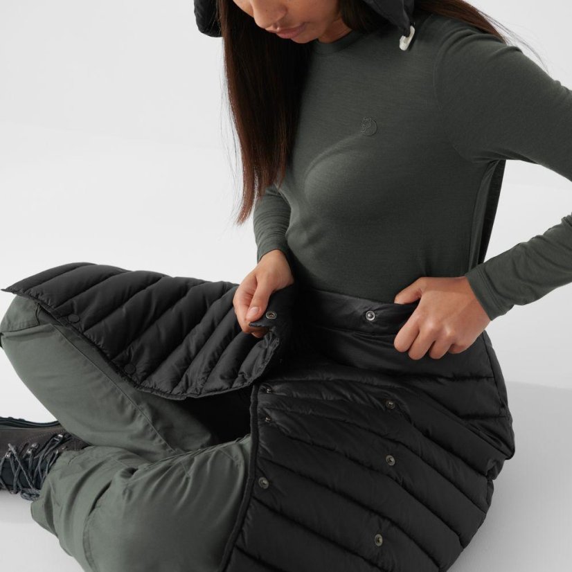 Dámská sukně Fjällräven Expedition Pack Down Skirt - Kolor: Czarny, Rozmiar: L