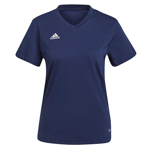 Dámské tričko Adidas Entrada 22 - Farbe: Grau, Größe: XS