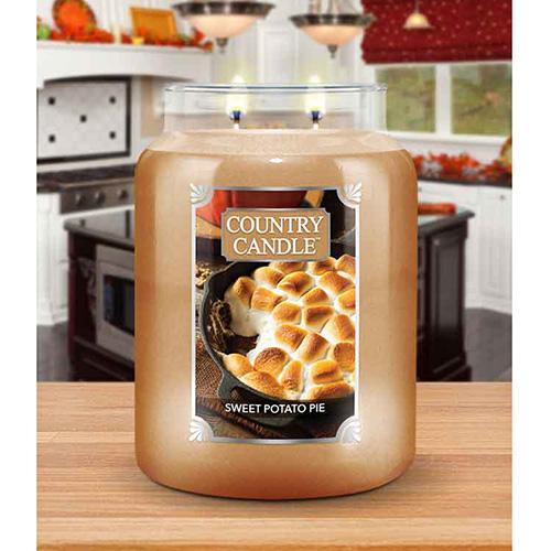 Country Candle große Kerze, Sweet Potato Pie