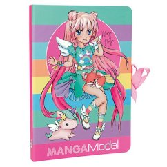 Zápisník s bločky Manga Model