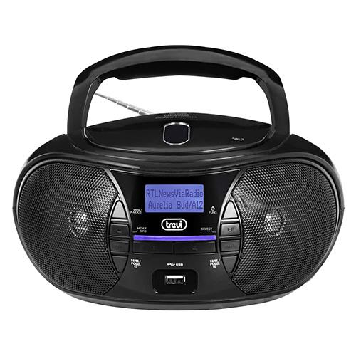 Trevi CMP 581 DAB BK portable player, black