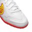 Dětské kopačky Nike Tiempo Legend 9 Club TF - Barva: Bílá/červená, Velikost: 35.5