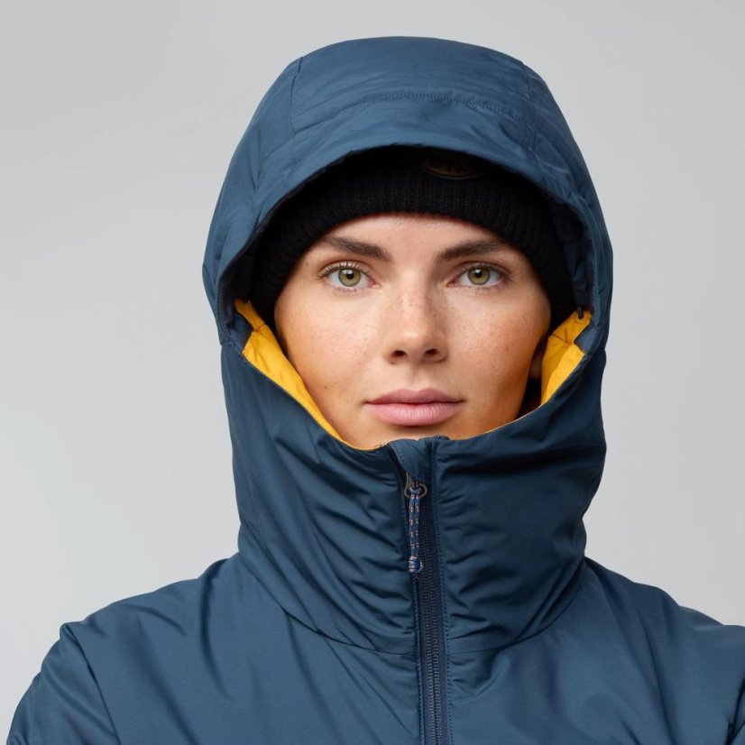 Dámská bunda Fjällräven Bergtagen 60 Insulation Jkt W - Kolor: Niebieski, Rozmiar: XS