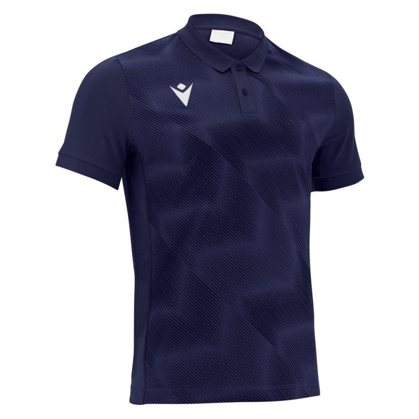 Polo póló Macron Thavil - Szín: Kék, Méret: XL
