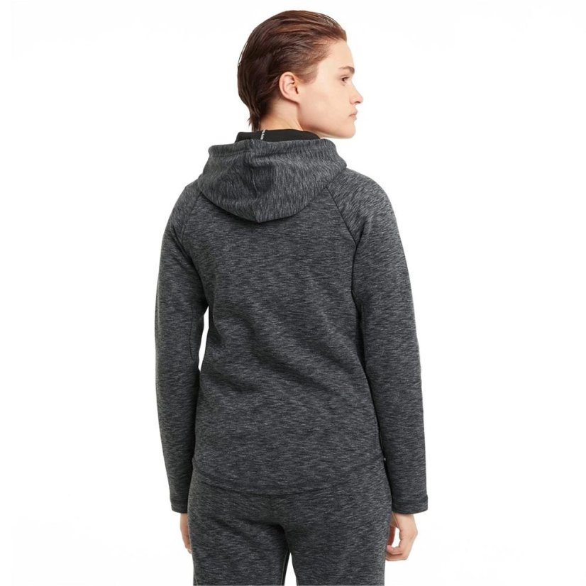 Damowa bluza z kapturem Puma Evostripe Full-Zip - Kolor: Szary, Rozmiar: XS