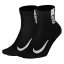 Nike Multiplier Socks - Color: Black, Size: M