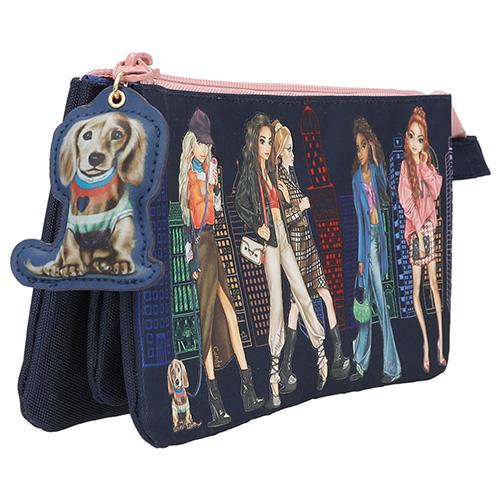 Kosmetiktasche Top Model City Girls blau