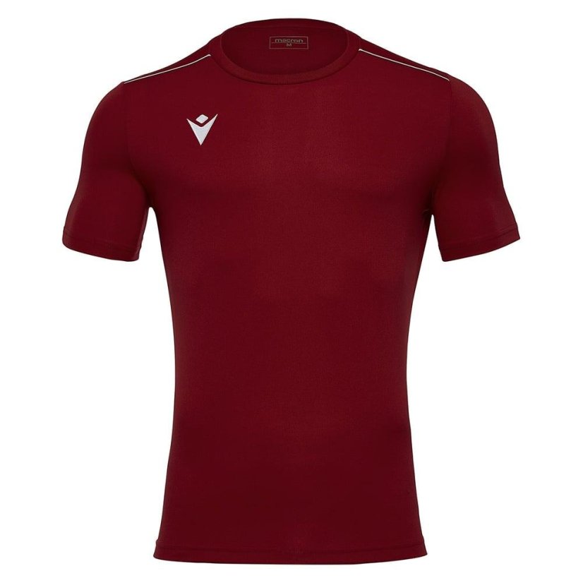 Macron Rigel Hero SS Jersey - Color: Wine red, Size: L