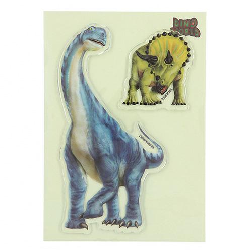 Glibbies Dino World Camarasaurus gel stickers