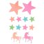 Sada samolepiek svietiacich v tme Ylvi, Unicorns & Stars