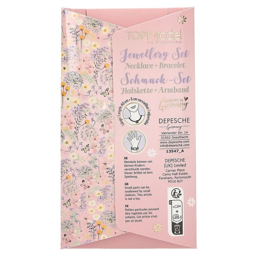 Set aus Halskette und Armband Top Model Summer Feeling, June