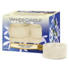 Svíčky čajové Yankee Candle 12 ks, Midnight Jasmine