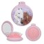 Top Model Foldable Hairbrush with Mirror, Purple
