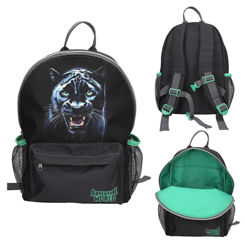 Adventure World Panther school backpack