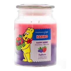 Svíčka Haribo velká, Happy Berry 2v1