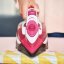Black+Decker BXIR2600E steam iron, white and pink