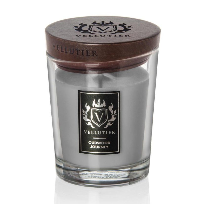 Kerze Vellutier mittel, Oudwood Journey