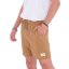 Herren-Shorts Hurley Baja Linen Volley 17" - Farbe: Braun, Größe: S