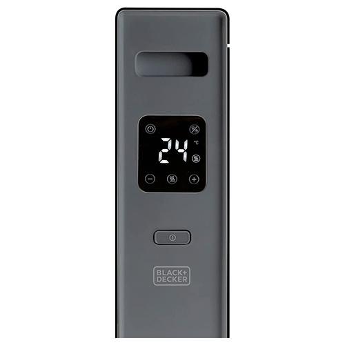 Black+Decker BXCSH2001E konvektor, fekete