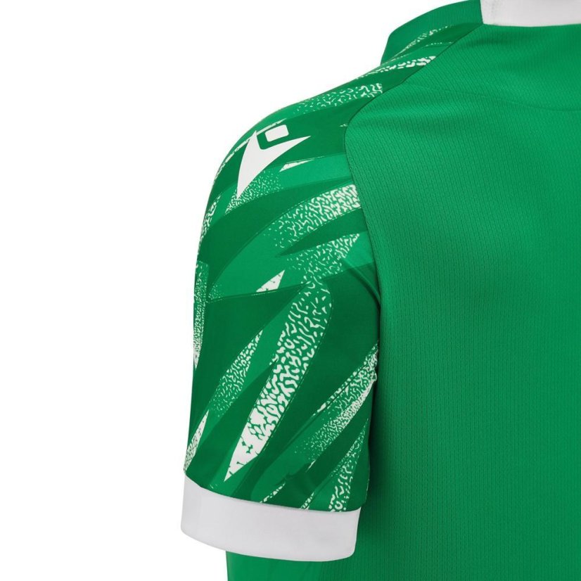 Macron Themis Eco Jersey - Color: Green/white, Size: M