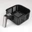 G3Ferrari Friggisano G10125 black and silver hot air fryer