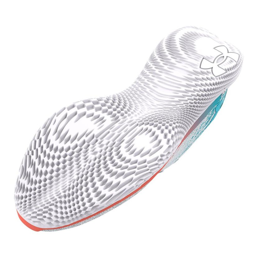 Under Armour Flow Velociti Wind 2 W running shoes - Color: White/turquoise, Size: 42