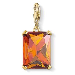 Přívěsek Thomas Sabo Orange Stone Charm Club 1840-472-8