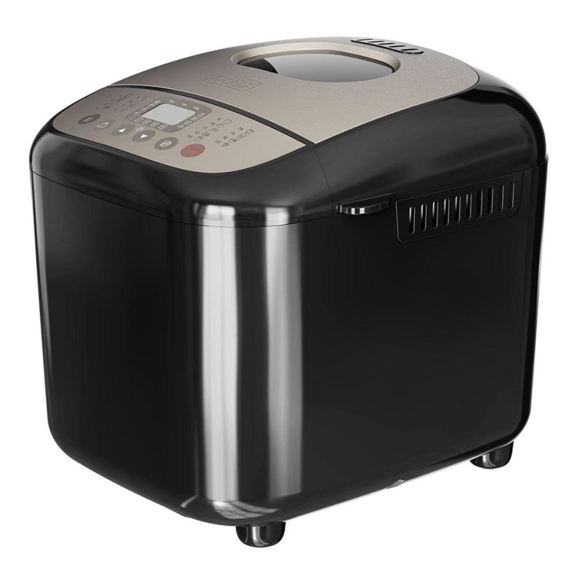 Black+Decker BXIR2801E kenyérsütő, fekete