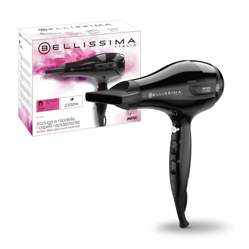 Bellissima S9 2200 11520 Black Hair Dryer