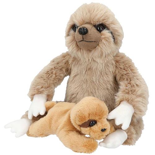 Plush sloth Aminka with baby Top Model