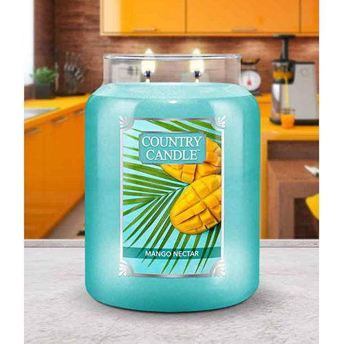 Świeca Country Candle duża, Mango Nectar
