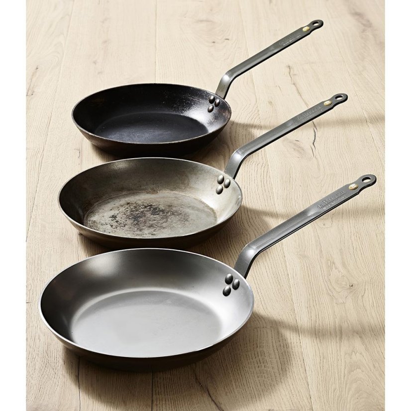 Ocelová pánev de Buyer Mineral B 5610.36, 36 cm