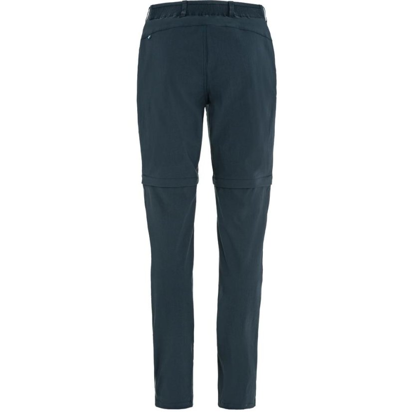 Dámské kalhoty Fjällräven Abisko Hybrid Trail Trs Zip-off W - Kolor: Brązowy, Rozmiar: 38/R