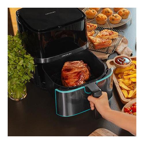Heißluftfritteuse Cecotec CecoFry 3315 schwarz-silber
