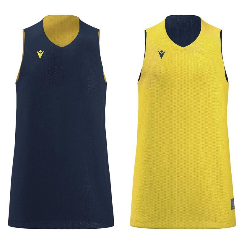 Macron Idaho Reversible Trikot - Farbe: Grün/Weiß, Größe: M