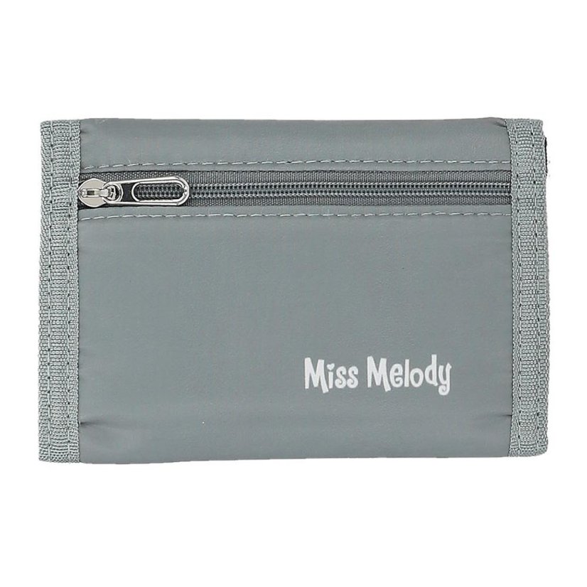 Miss Melody Children’s Velcro Wallet, White Horse