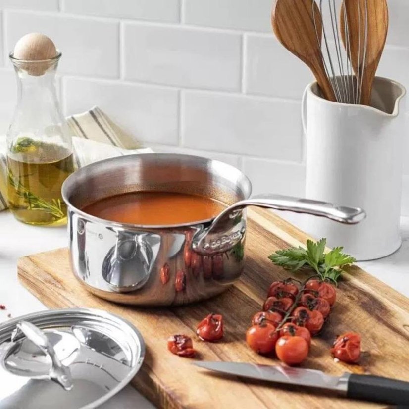 Pot with lid de Buyer Affinity 3746.18 stainless steel