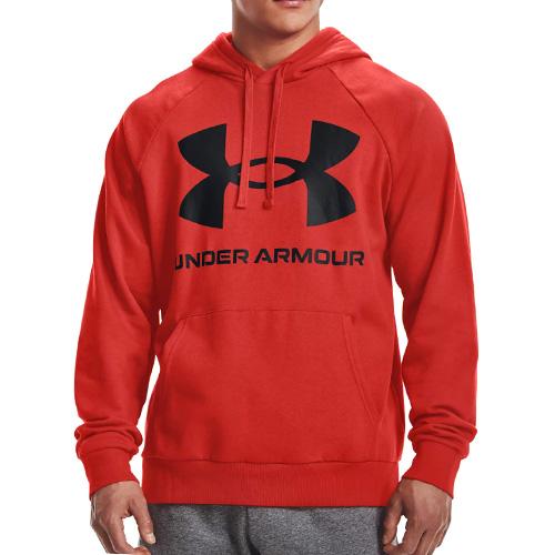 Pánska mikina Under Armour Rival Fleece Big Logo HD - Farba: Čierna, Veľkosť: L