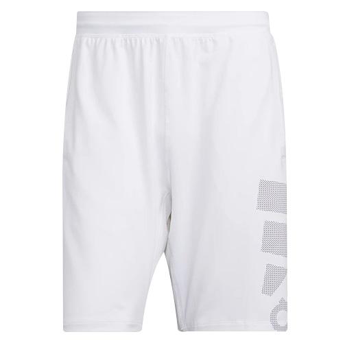Pánské šortky Adidas 4K_Spr Gf Bos - Barva: Bílá, Velikost: S