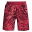 Męskie szorty Under Armour Launch SW 7' PRT - Kolor: Szary, Rozmiar: L