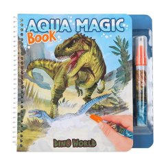 Omaľovánka s magickou fixkou Dino World Aqua Magic