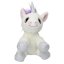 Ylvi white plush unicorn 22 cm
