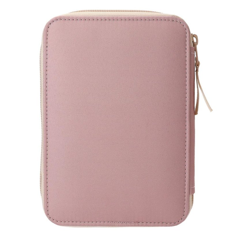 Single-layer pencil case with accessories and Kitty & Doggy pocket